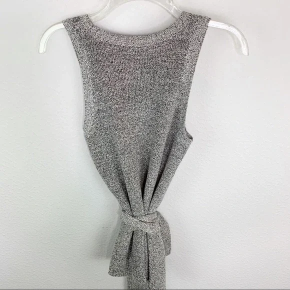 Madewell Sleeveless Wrap Tie Waist Sweater A218 - Picture 5 of 9